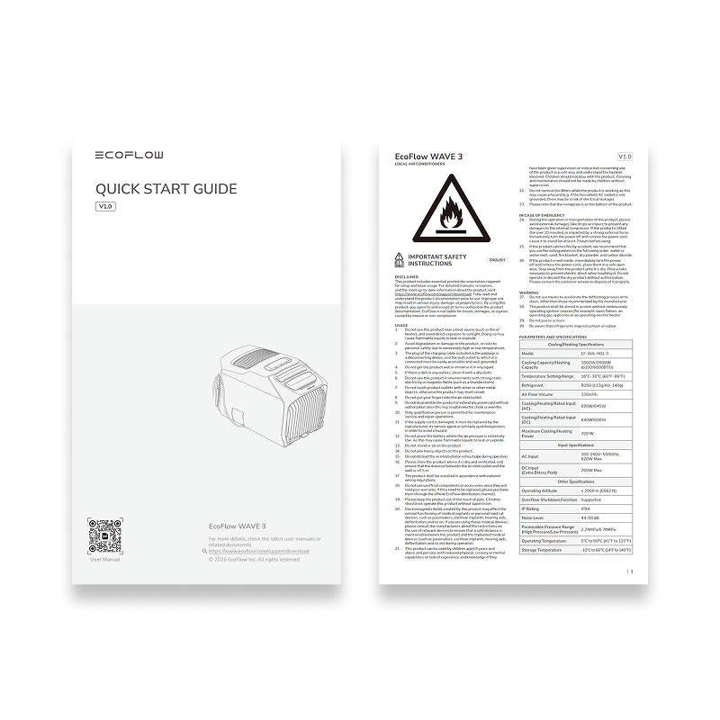 Safety Instructions, Quick Start Guide, Warranty Card