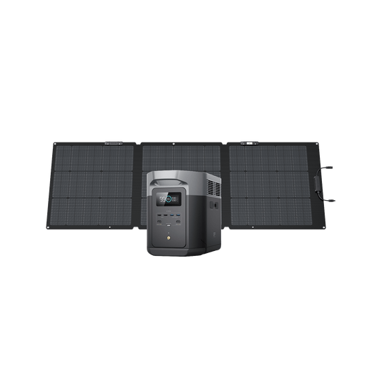 EcoFlow DELTA 2 Max Solar Generator (PV160W) 1*160W + DELTA 2 Max