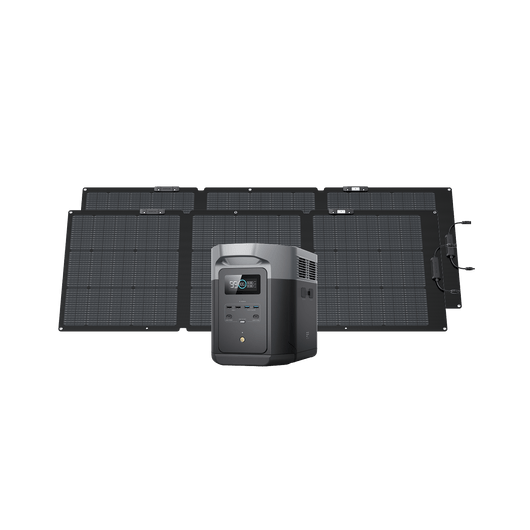 EcoFlow DELTA 2 Max Solar Generator (PV160W) 2*160W + DELTA 2 Max