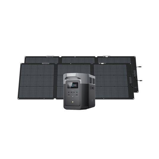 EcoFlow DELTA 2 Max Solar Generator (PV160W) 2*160W + DELTA 2 Max