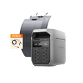 Load image into Gallery viewer, EcoFlow DELTA 3 Classic (1024Wh) Portable Power Station DELTA 3 Classic (1024Wh) + 100W Flexible Solar Panel*2