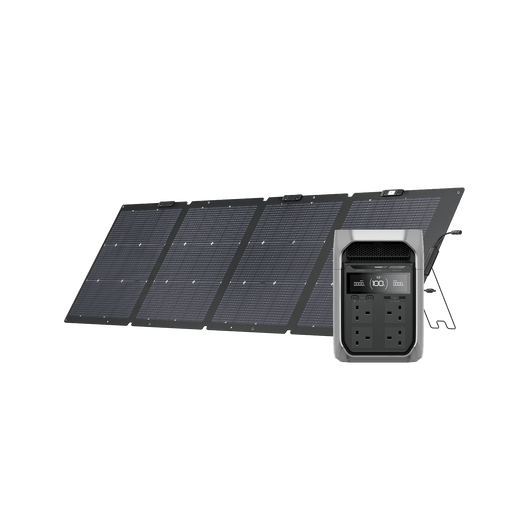 EcoFlow DELTA 3 Series Portable Power Station DELTA 3 Plus / 220W Portable Solar Panel