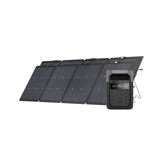 EcoFlow DELTA 3 Series Solar Generator (PV220W) DELTA 3 / 2*220W Portable Solar Panel