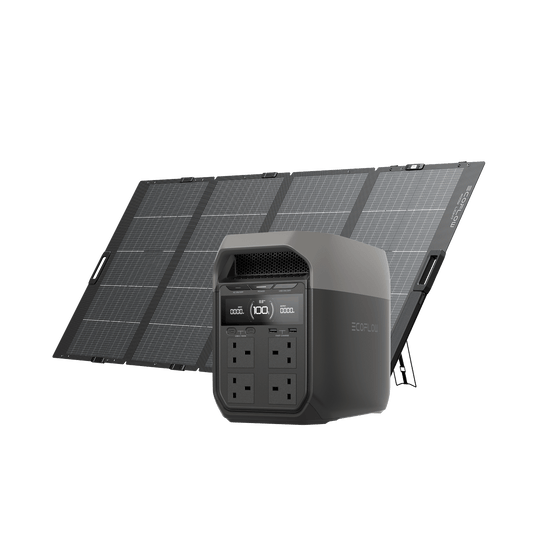 EcoFlow DELTA 3 Series Solar Generator (PV400W) DELTA 3 / 1*400W Solar Panel