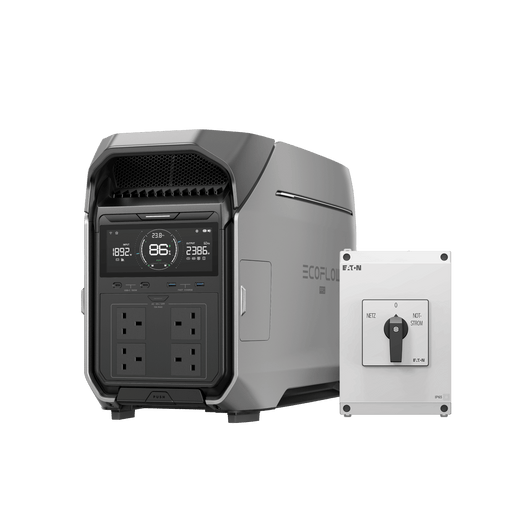 EcoFlow DELTA Pro 3 Portable Power Station DELTA Pro 3 + Manual Transfer Switch