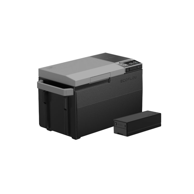 Load image into Gallery viewer, EcoFlow GLACIER Portable Fridge (Refurbished) GLACIER (Refurbished) + GLACIER Plug-in Battery (Refurbished)

