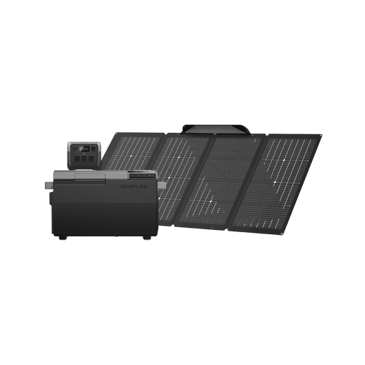 EcoFlow GLACIER + RIVER 2 Pro + 220W Biaficial Solar Panel GLACIER + RIVER 2 Pro + 220w