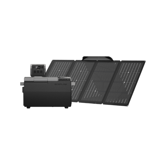 EcoFlow GLACIER + RIVER 2 Pro + 220W Biaficial Solar Panel GLACIER + RIVER 2 Pro + 220w