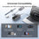 Load image into Gallery viewer, EcoFlow RAPID Power Bank (25,000mAh, 170W, 100W Built-In and Retractable Cables)