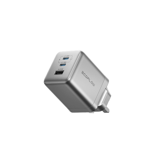EcoFlow RAPID Pro Charger (100W, 3 Ports, GaN) RAPID Pro 100W Charger