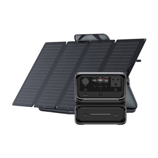 EcoFlow RIVER 3 Plus Solar Generator (PV 60W)