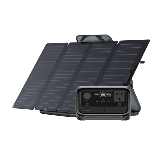 EcoFlow RIVER 3 Plus Solar Generator (PV 60W)
