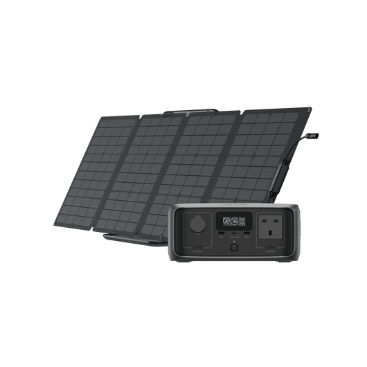 EcoFlow RIVER 3 Portable Power Station RIVER 3 + 110W Solar Panel