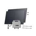 Load image into Gallery viewer, EcoFlow STREAM Adjustable Facade Kit 90° Wall / (1040Wp) 2 _ 520W Rigid Solar Panel + STREAM Microinverter / Bracket: Facade