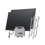 Load image into Gallery viewer, EcoFlow STREAM Balcony Solar System STREAM Microinverter + 2 x 400 W Rigid Solar Panel / Bracket: Pitched Roof