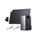 Load image into Gallery viewer, EcoFlow STREAM Ultra/Pro STREAM Pro / 2 × 520W Rigid Solar Panel + Smart Meter + 2 × Bracket - Flat Roof