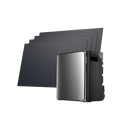 Load image into Gallery viewer, EcoFlow STREAM Ultra X STREAM Ultra X (3.84kWh) / STREAM AC Pro (with 1 × FREE Parallel Cable) + 4 × 450W Rigid Solar Panel