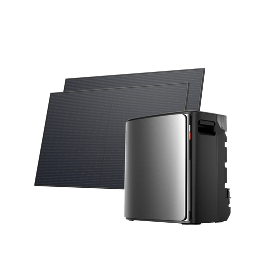 EcoFlow STREAM Ultra X STREAM Ultra X (3.84kWh) / 2 × 450W Rigid Solar Panel