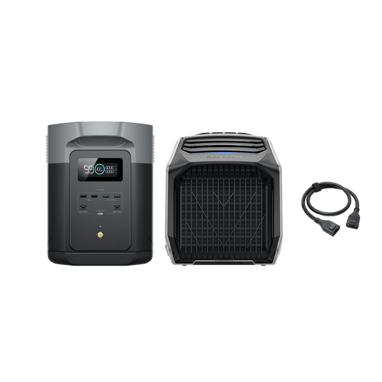 EcoFlow WAVE 2 Portable Air Conditioner WAVE 2 + DELTA 2 Max