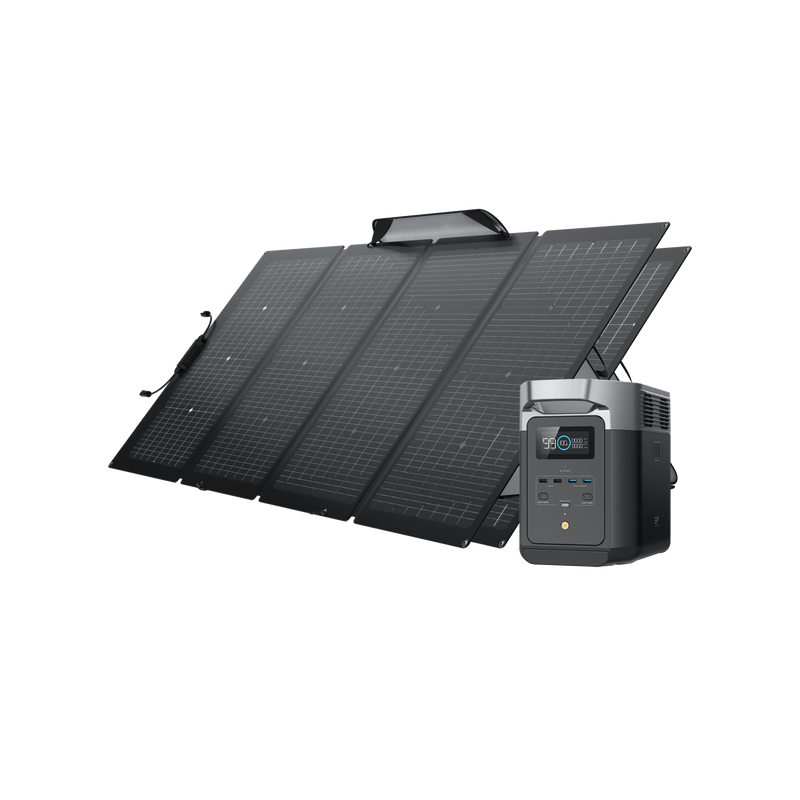 Load image into Gallery viewer, EcoFlow DELTA 2 + 220W Portable Solar Panel 2
