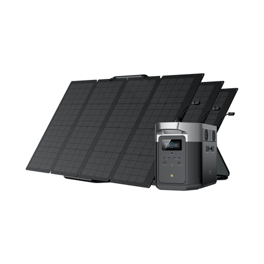 EcoFlow DELTA Max + 160W Solar Panel DELTA Max 1600 / 3