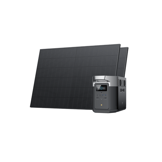 EcoFlow DELTA Max + 2 x 400W Rigid Solar Panel