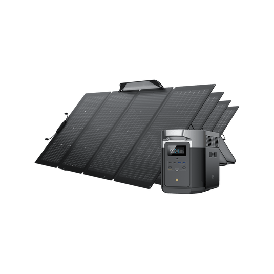 EcoFlow DELTA Max + 220W Solar Panel 1600 / 4