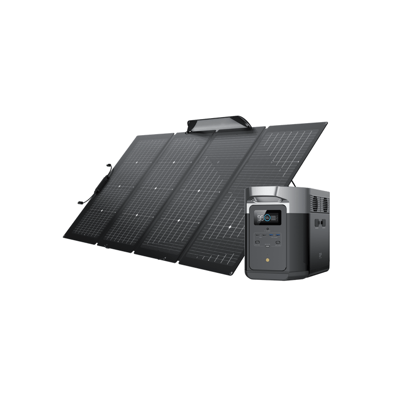 Load image into Gallery viewer, EcoFlow DELTA Max + 220W Solar Panel 1600 / 1
