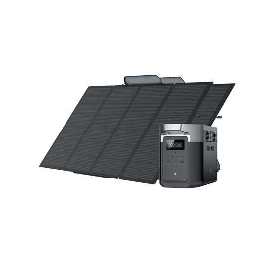 EcoFlow DELTA Max + 400W Portable Solar Panel