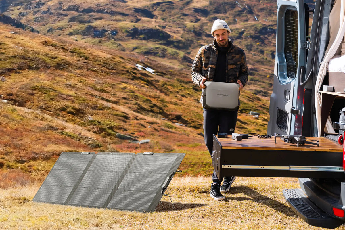DELTA 3 Classic + 160W Portable Solar Panel