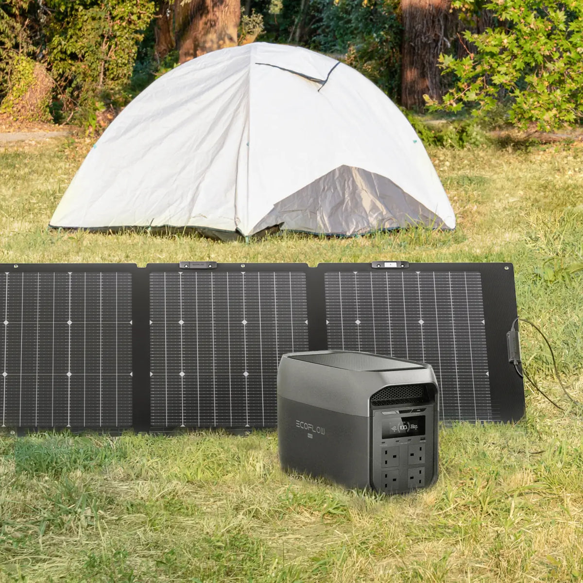 DELTA 3 Max + 220W Portable Solar Panels