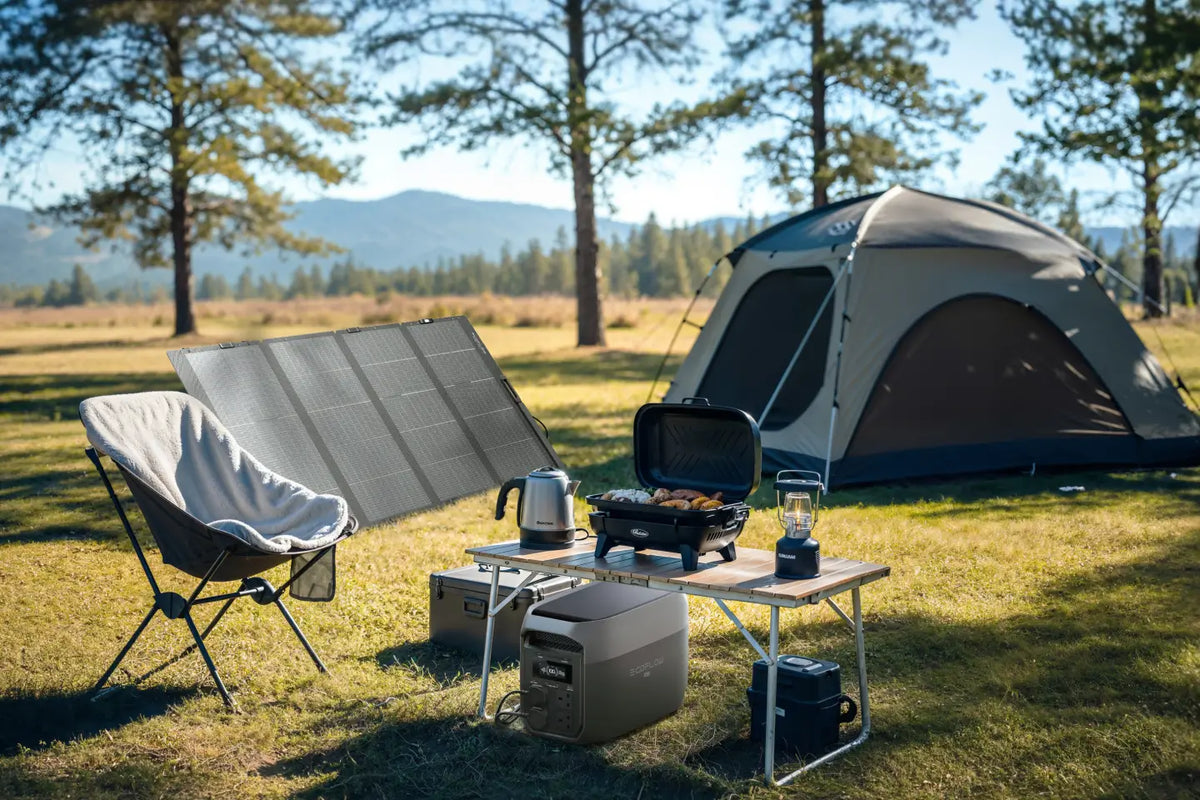 DELTA 3 Max Plus + 400W Portable Solar Panel