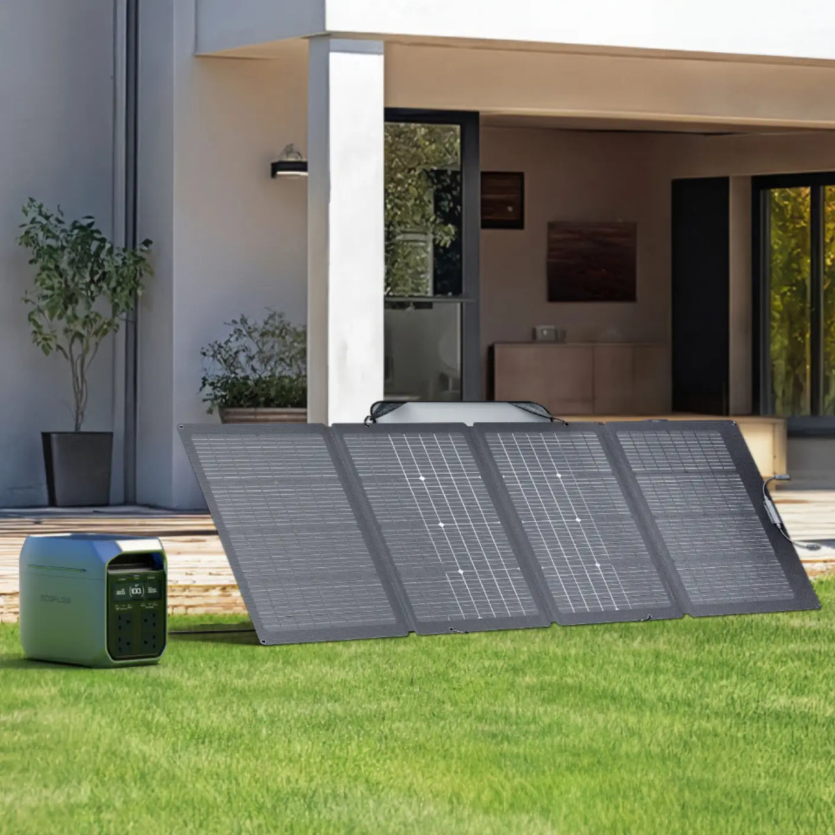 DELTA 3 Plus + 220W Portable Solar Panels