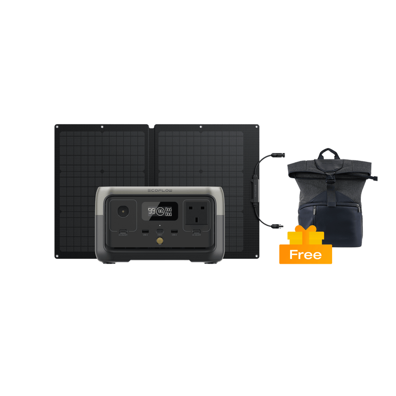 Load image into Gallery viewer, EcoFlow RIVER 2 Solar Generator (PV60W)
