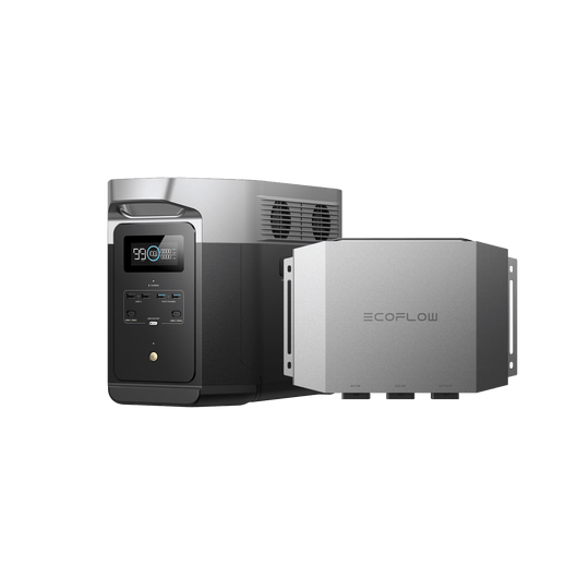 EcoFlow 800W Alternator Charger+ EcoFlow DELTA 2 Max Alternator Charger Plus 1000 + DELTA 2 Max
