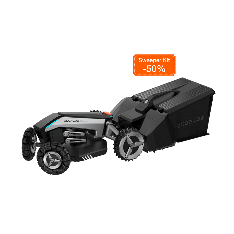 Load image into Gallery viewer, EcoFlow BLADE Robotic Lawn Mower BLADE + Lawn Sweeper Kit
