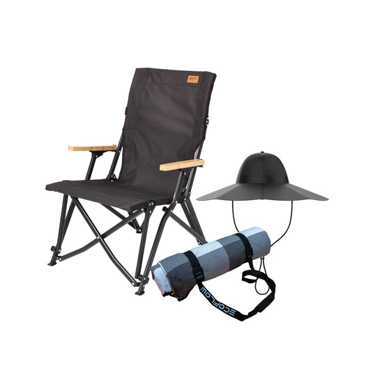EcoFlow Camp Comfort Kit Chair + Mat+ Hat