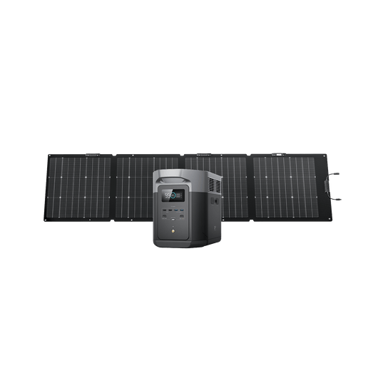 EcoFlow DELTA 2 Max Portable Power Station DELTA 2 Max + 220W Portable Solar Panel