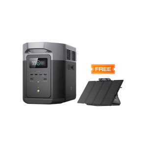 EcoFlow DELTA 2 Max Portable Power Station DELTA 2 Max + FREE 160W Portable Solar Panel