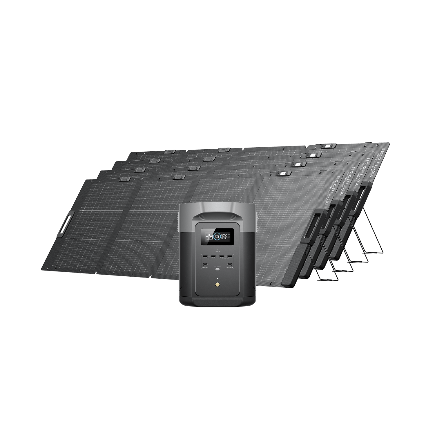 EcoFlow DELTA 2 Max Solar Generator (PV220W) 4*220W + DELTA 2 Max