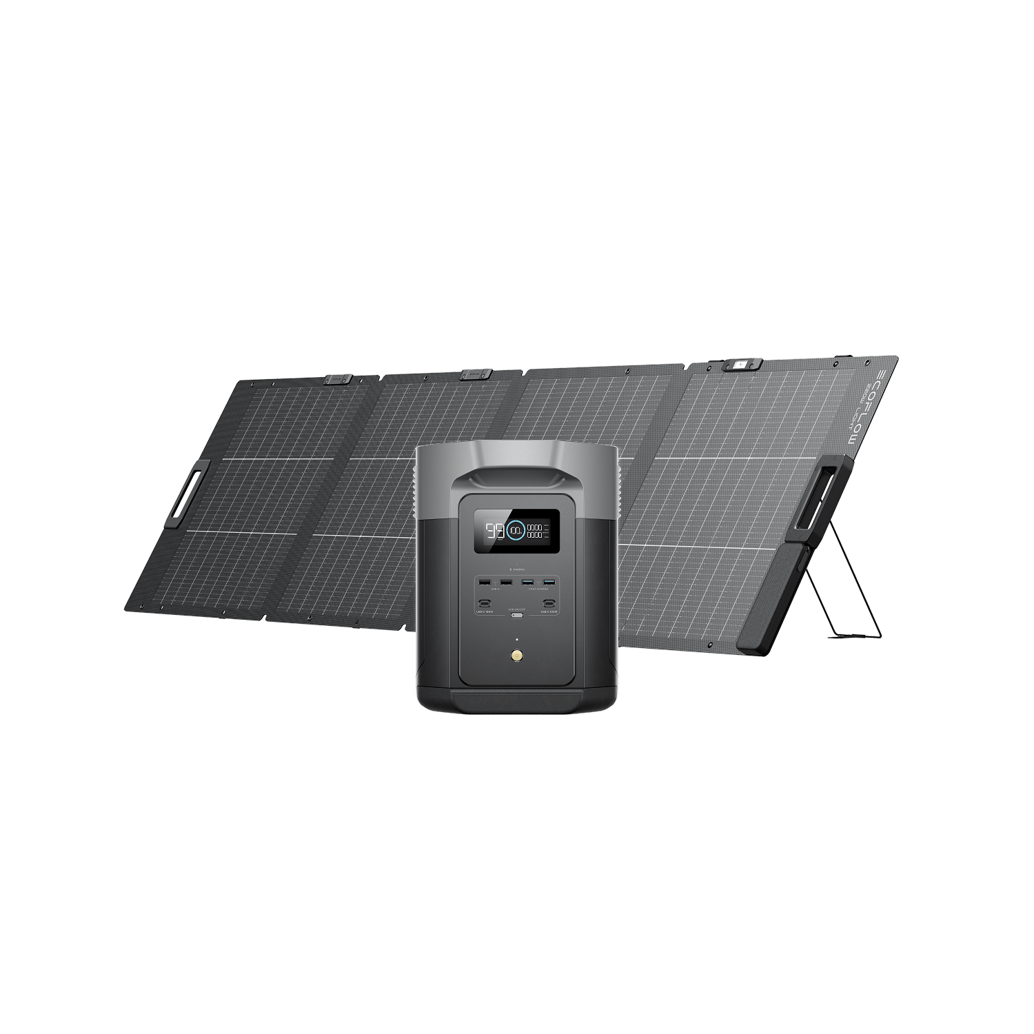 EcoFlow DELTA 2 Max Solar Generator (PV220W) 1*220W + DELTA 2 Max
