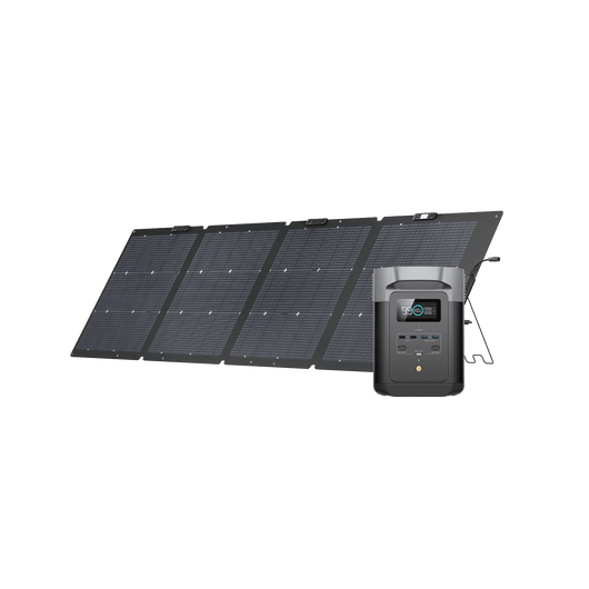EcoFlow DELTA 2 Portable Power Station DELTA 2 + 220W Portable Solar Panel