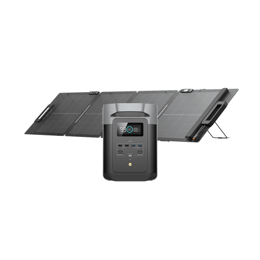 EcoFlow DELTA 2 Portable Power Station DELTA 2 + 110W Portable Solar Panel