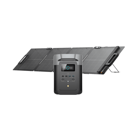 EcoFlow DELTA 2 Portable Power Station DELTA 2 + 110W Portable Solar Panel