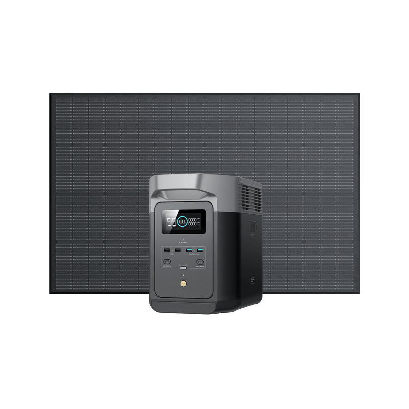 Load image into Gallery viewer, EcoFlow DELTA 2 Portable Power Station DELTA 2 + 175W Rigid Solar Panel
