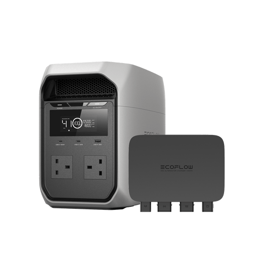 EcoFlow DELTA 3 Classic (1024Wh) Portable Power Station EcoFlow 500W Alternator Charger