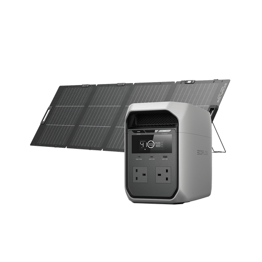 EcoFlow DELTA 3 Classic (1024Wh) Portable Power Station DELTA 3 Classic (1024Wh) + 220 W Lightweight Portable Solar Panel