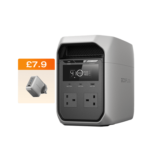 EcoFlow DELTA 3 Classic (1024Wh) Portable Power Station DELTA 3 Classic (1024Wh) + RAPID Pro 140W Charger