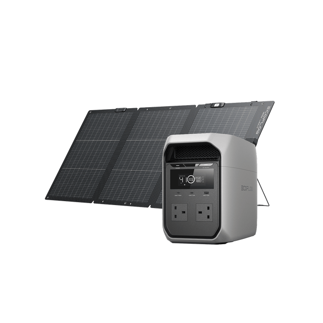 EcoFlow DELTA 3 Classic (1024Wh) Portable Power Station DELTA 3 Classic (1024Wh) + 160W Portable Solar Panel