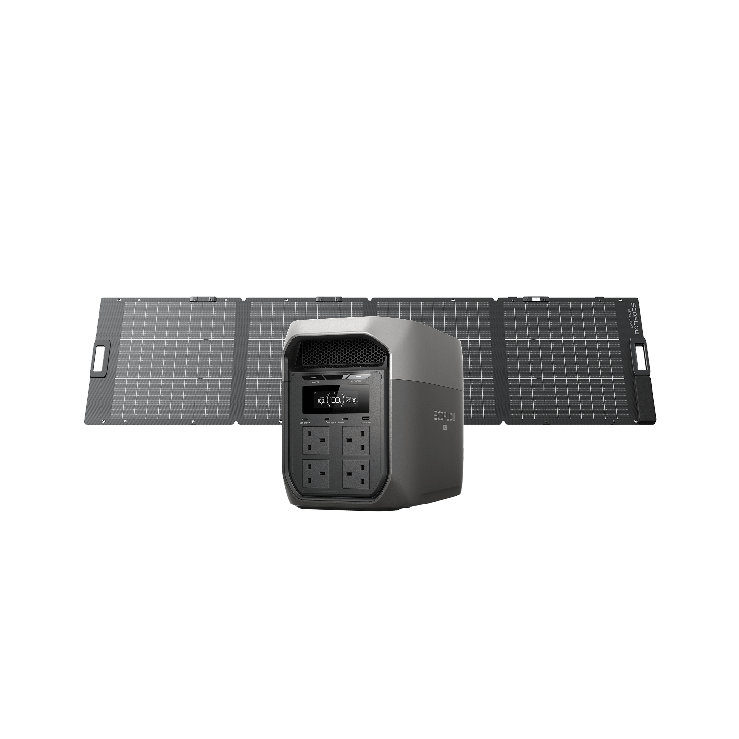 EcoFlow DELTA 3 Max + 220W Bifacial Solar Panel